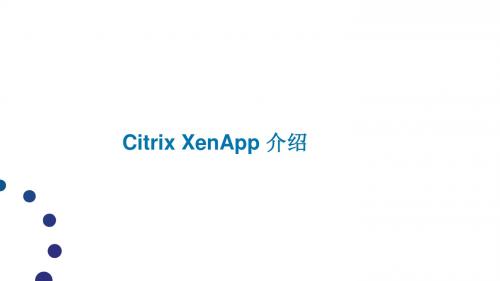 Citrix_XenApp_简述