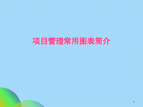 项目管理常用图表(共17张PPT)