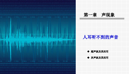 人耳听不见的声音