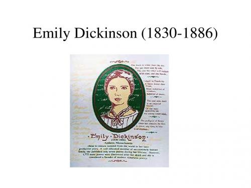 Emily Dickinson