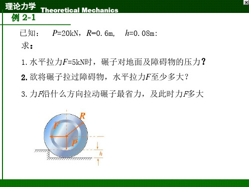 工程力学  03汇交力系-19(例题)