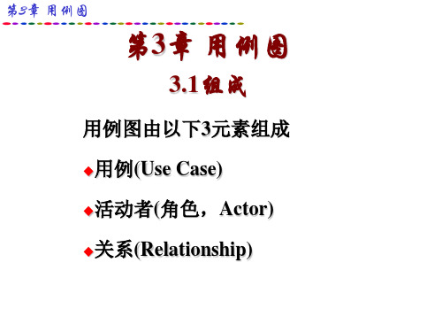 UML软件工程第3章