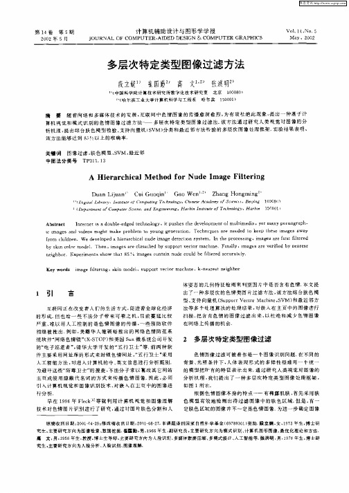 多层次特定类型图像过滤方法