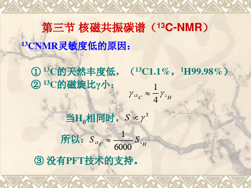 成都中医药大学-波谱分析课件第三章NMR-3