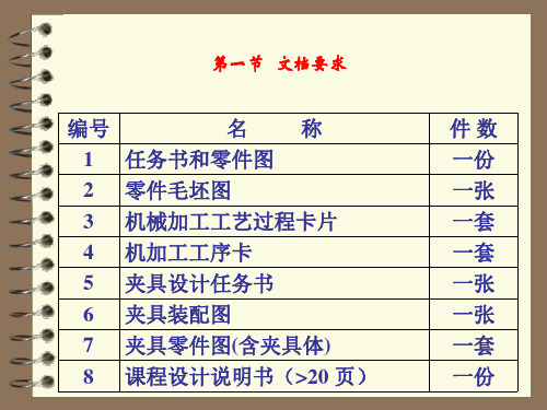 机械制造工艺学课程设计文档