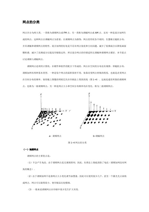 印刷网点的分类