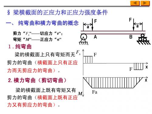 梁的应力