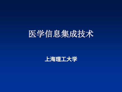 医学信息集成技术