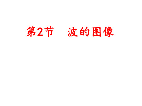 高中物理课件 12.2波的图像