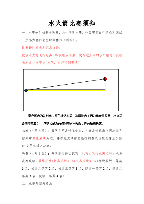 水火箭比赛须知