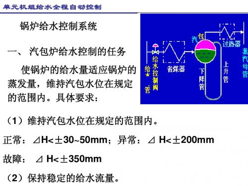 给水全程控制ppt课件