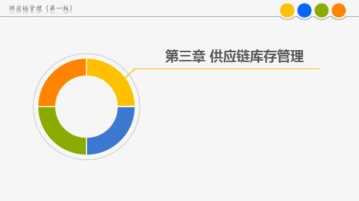 第三章 供应链库存管理 《供应链管理(第一版)》PPT课件