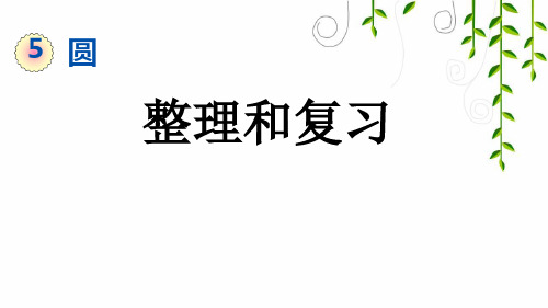 2021年人教版六年级数学上册5 整理和复习课件牛老师