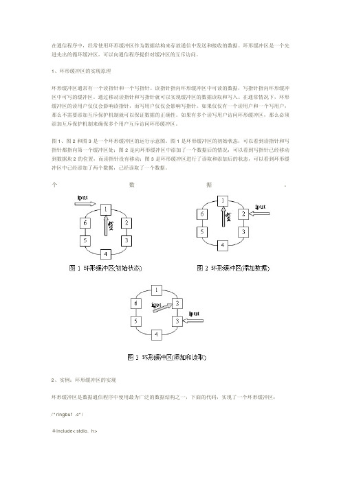 环形缓冲区的实现原理(ring buffer)