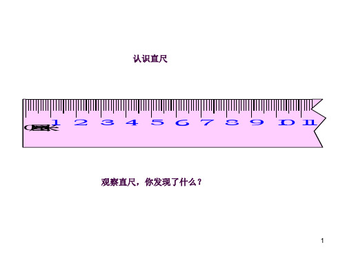 《厘米的认识》ppt课件