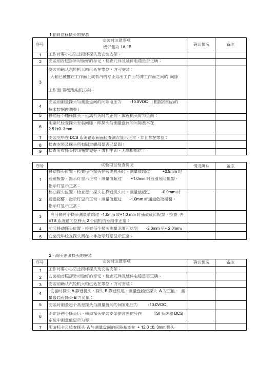 轴向位移、高低差安装方法