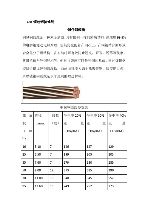 铜包钢接地线