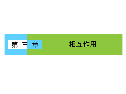 新人教版高中物理必修一：3.1《重力 基本相互作用》ppt课件