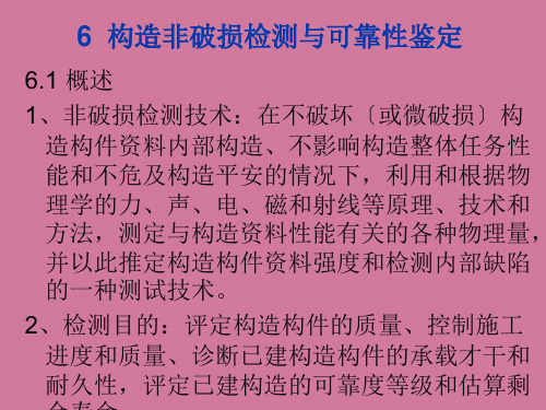 结构检测混凝土、砂浆回弹ppt课件