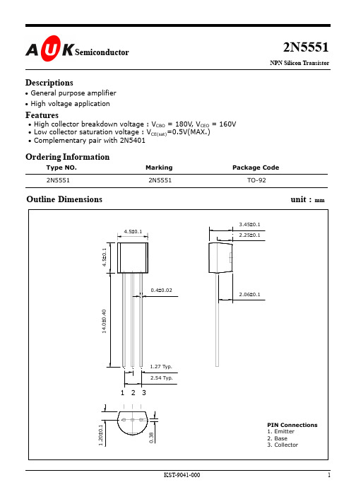 2N5551_datasheet