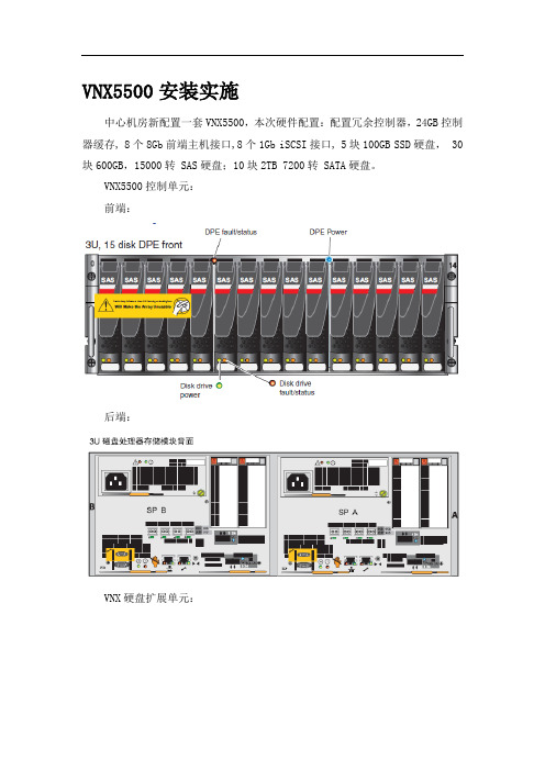 VNX5500安装实施