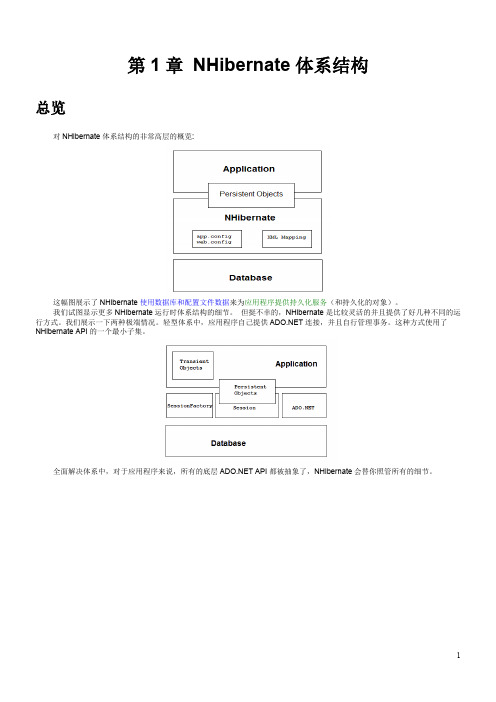 NHibernate中文文档