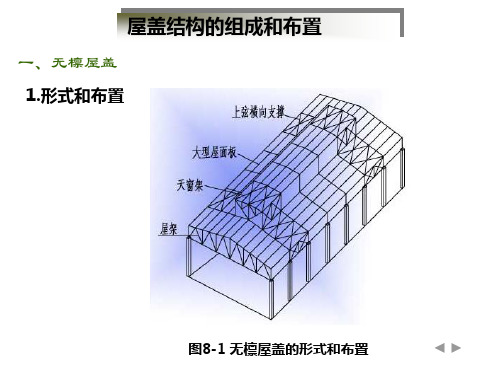 屋盖结构的组成和布置