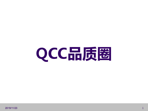 QCC品质圈