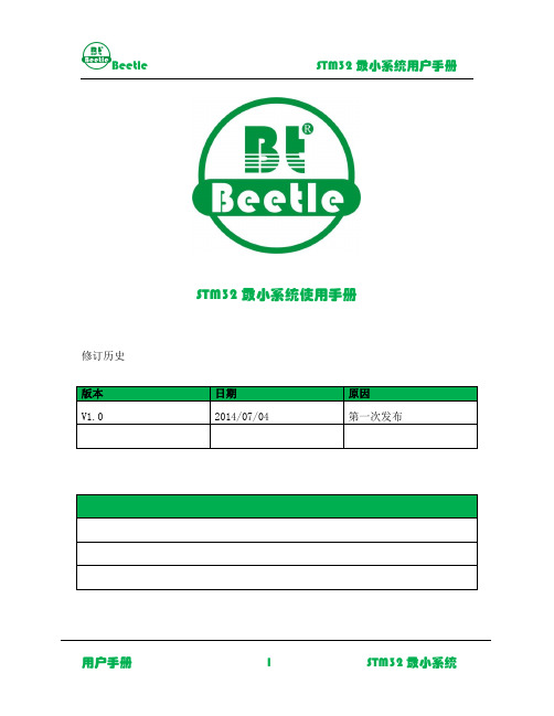 STM32最小系统使用手册
