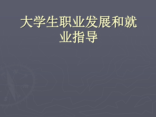 职业生涯规划精品课——19井然有序