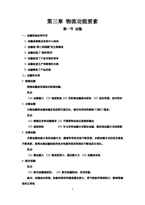 第三章物流功能要素1课件资料