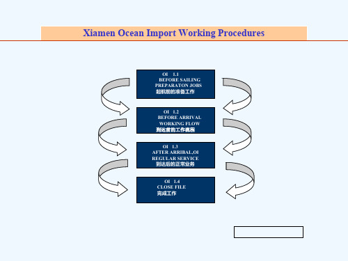 海运进口流程OI+Working+Procedure(PPT 13页)