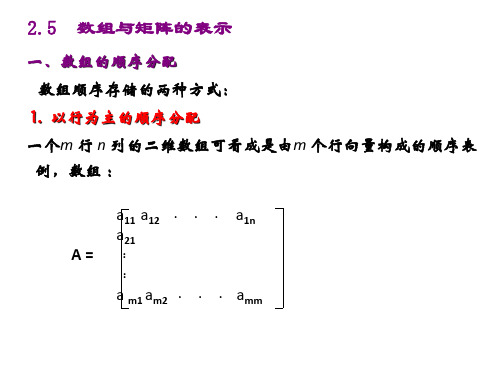 第5章 数组和广义表[28页]