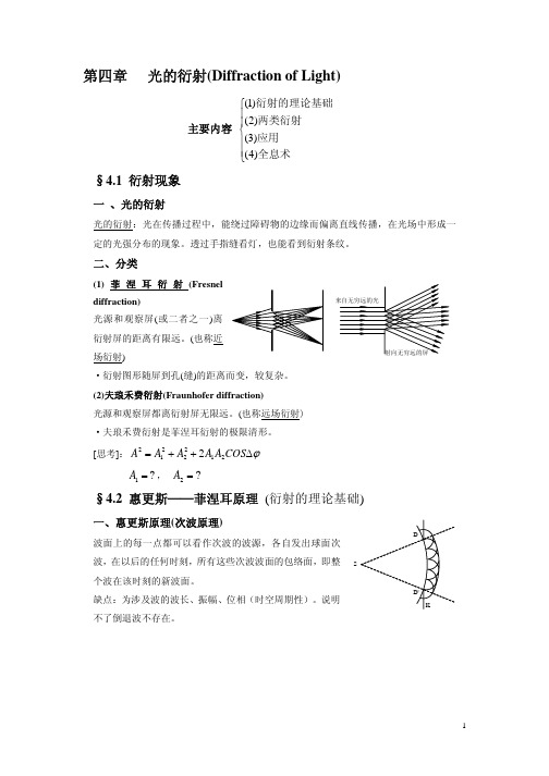 光的衍射(Diffraction