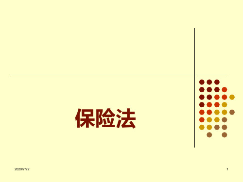 保险法PPT课件