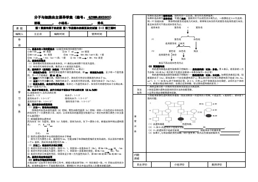 003第1章遗传因子的发现 第1节孟德尔的豌豆杂交试验(一)第三课时