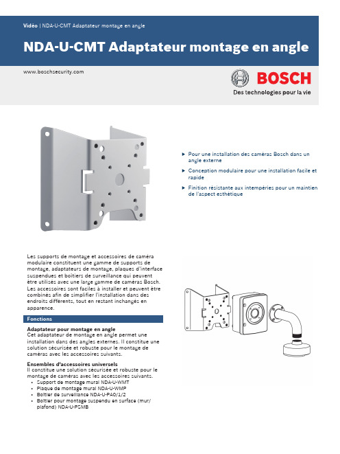 博世Panee Droite Adaptateur – Bosch说明书