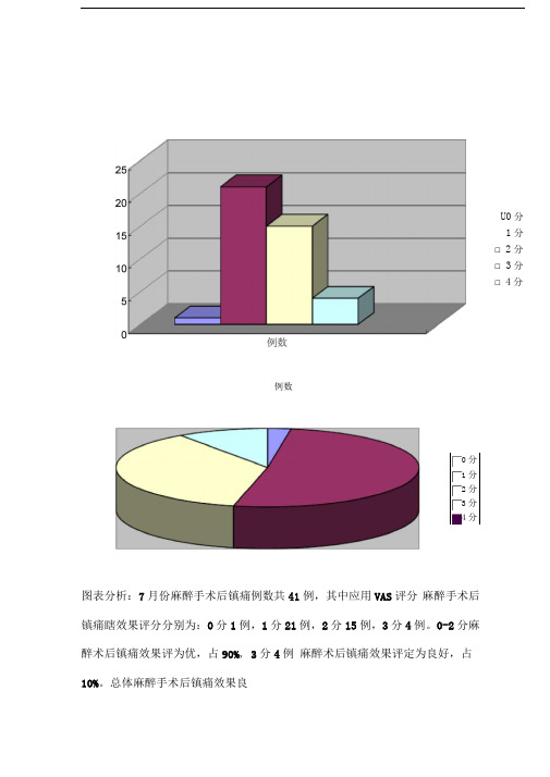 麻醉镇痛效果评价