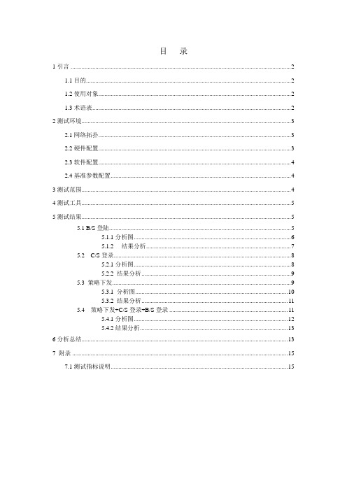 loadrunner案例性能测试报告