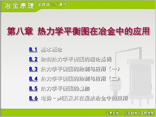 冶金原理八章ppt课件 共121页