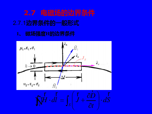 电磁场边界条件