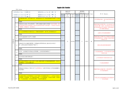 立讯_QSA_Check_list