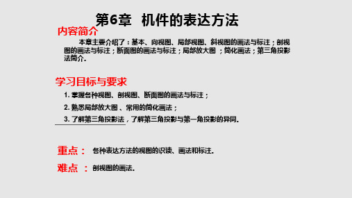 机械制图机件的表达方法