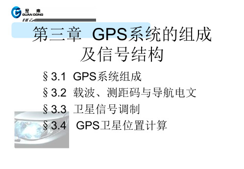 GS系统的组成及信号结构PPT课件