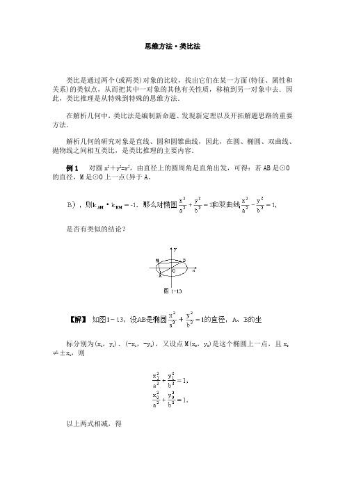 高中数学总复习-解题方法