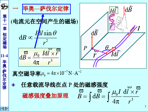 11-4 毕奥-萨伐尔定律