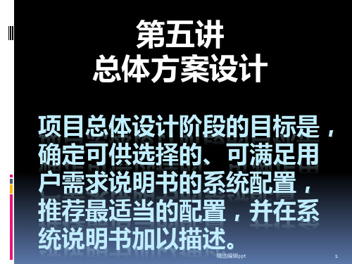 物联网总体方案设计ppt课件