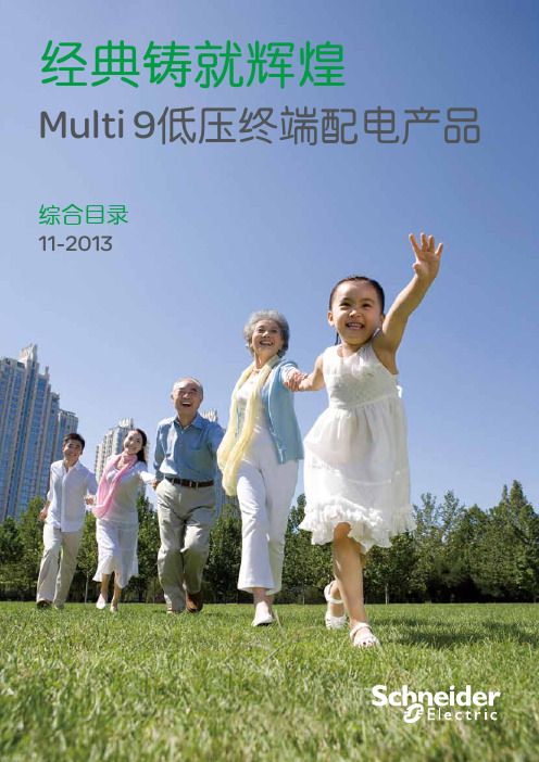 施耐德Multi9系列低压终端配电产品样本