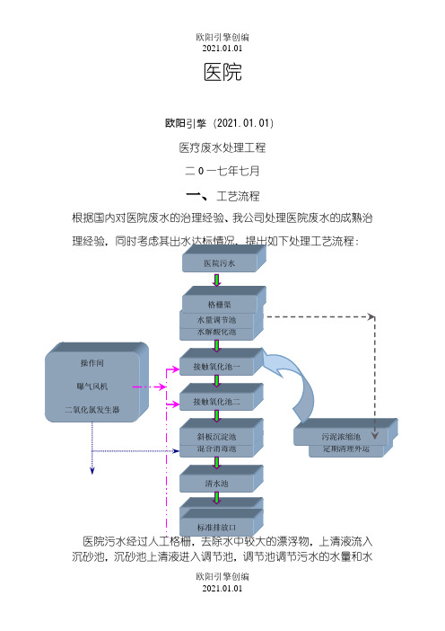 医院医疗废水处理操作手册之欧阳引擎创编