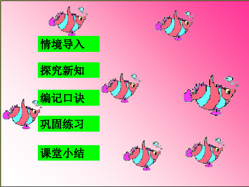 二年级数学上册第六单元9的乘法口诀1苏教版精品 课件 